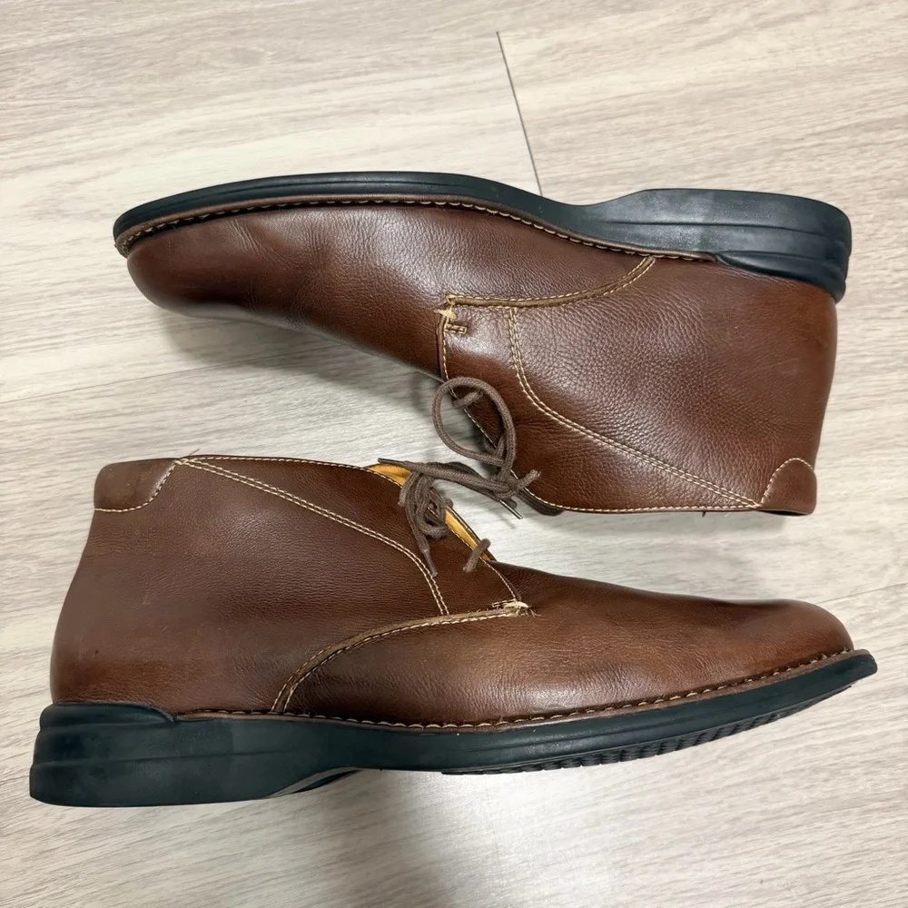 Johnson and Murphy, Brown, Chukka Boots,‎ Classic Lace Up, Brazil | Men’s 13